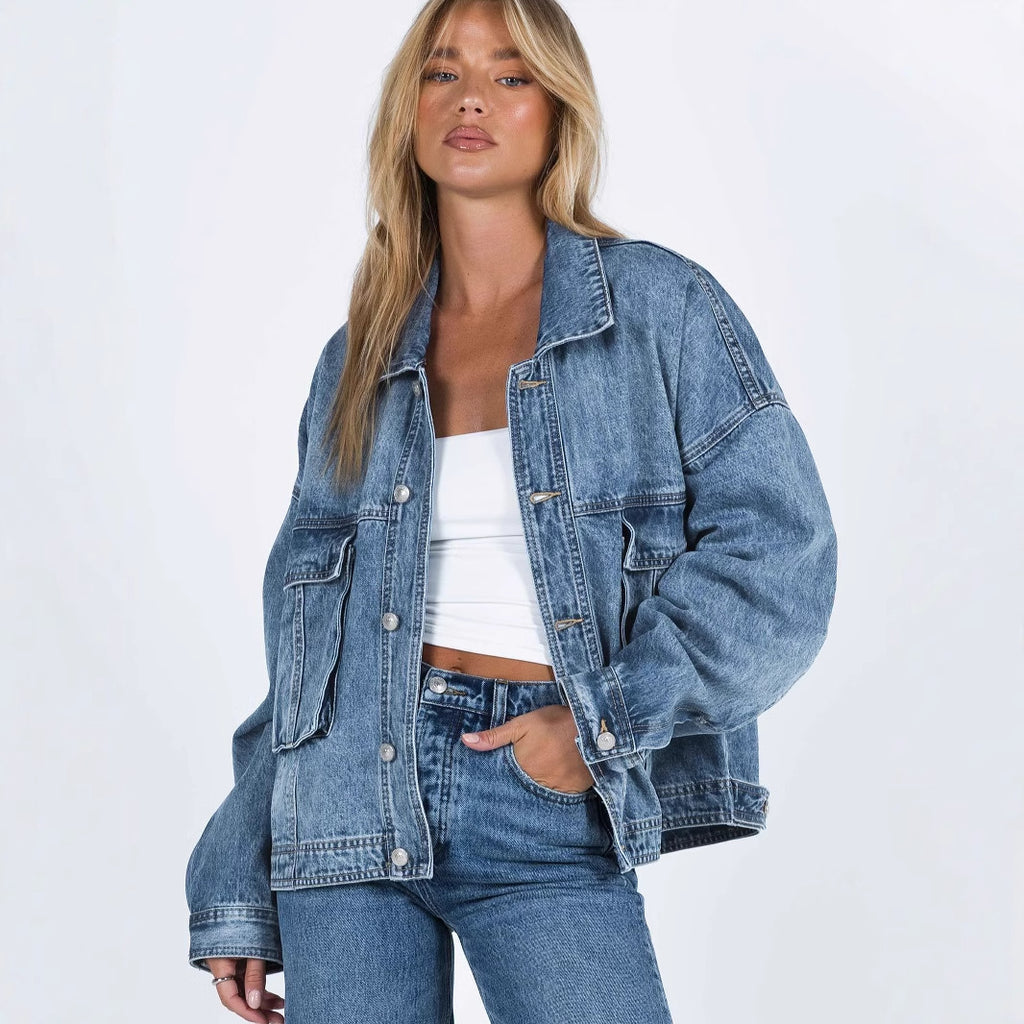 Chaqueta vaquera holgada