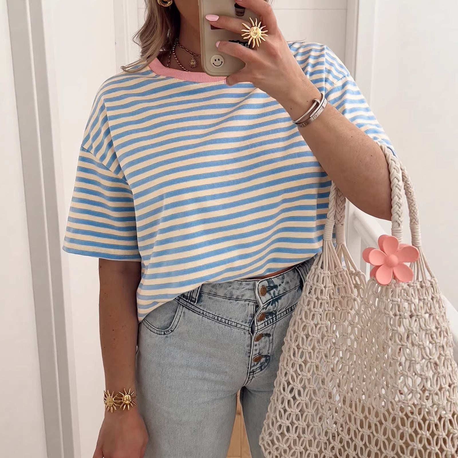 Jersey casual de rayas
