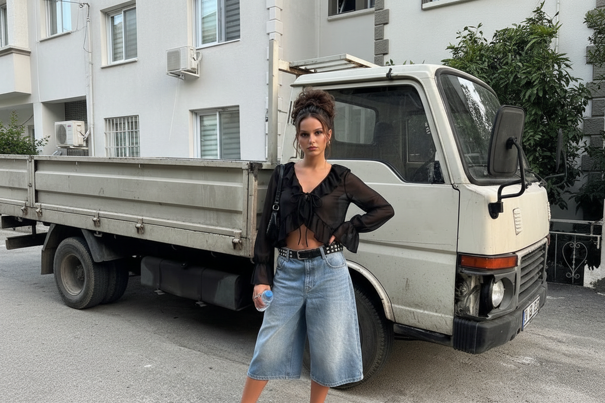 Blusa de gasa ligera de verano