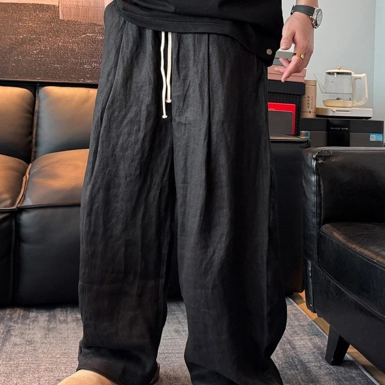 Pantalones casuales de pierna ancha