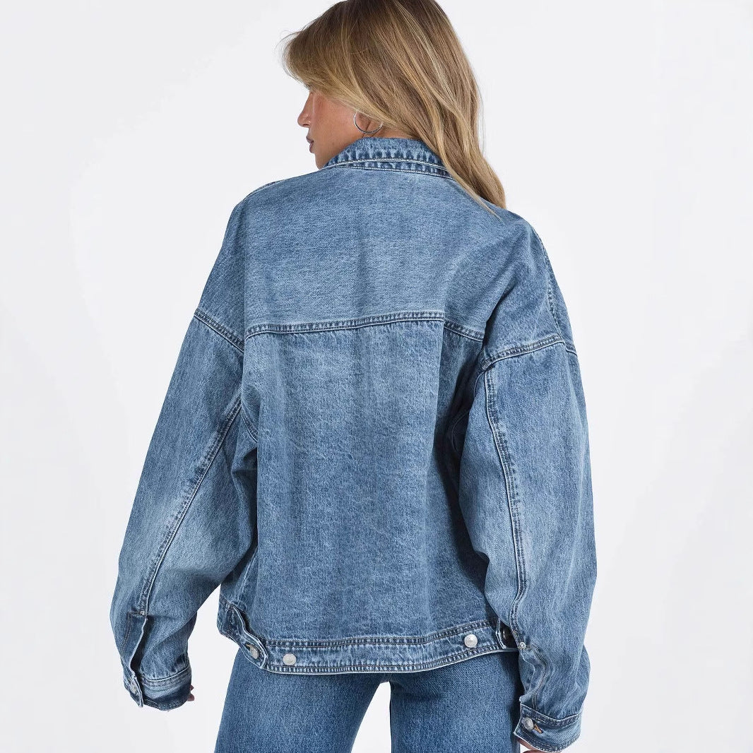Chaqueta vaquera holgada